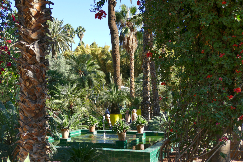 Jardin Majorelle in Marrakech.