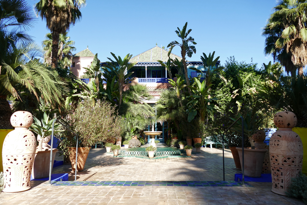 Yves Saint Laurent's Villa Oasis.
