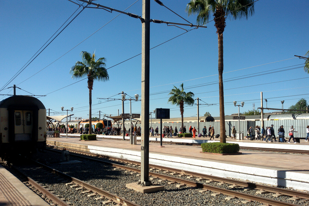 Train station of Marrakech