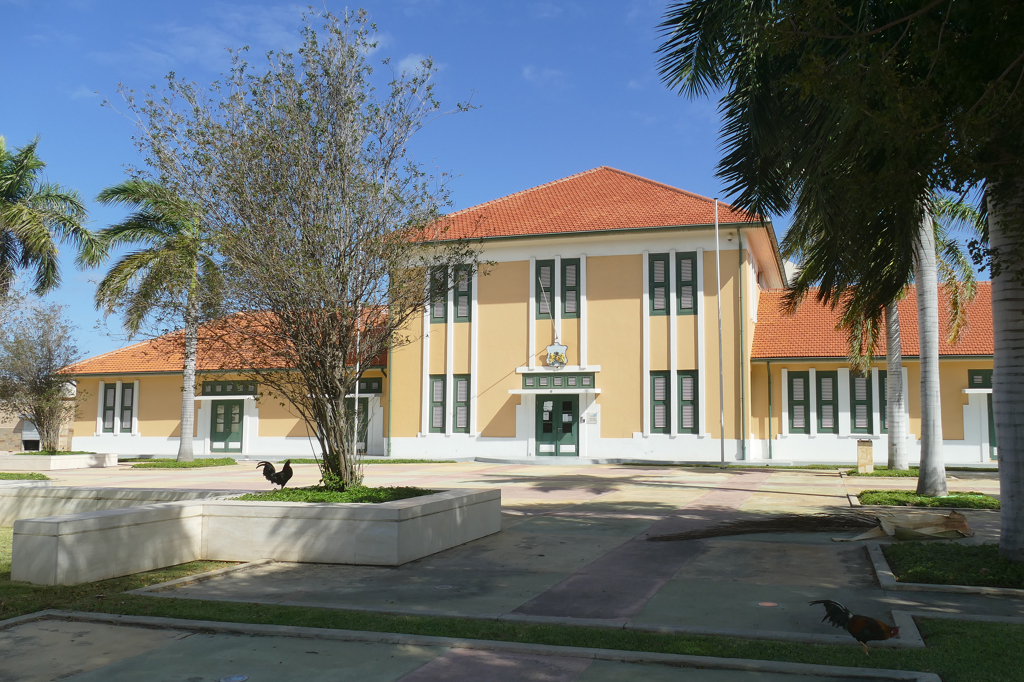 Court house in Oranjestad