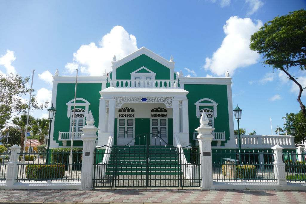 Eloy Arends House, the city hall of Oranjestad