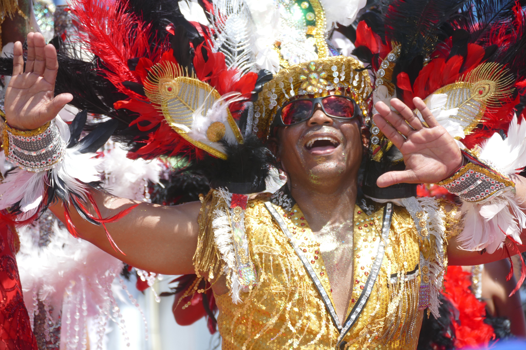 Carnival Parade in San Nicolas in the South of Aruba