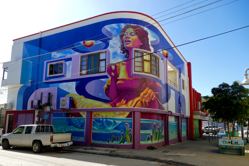 The Powerful Murals of San Nicolas in Aruba by WD