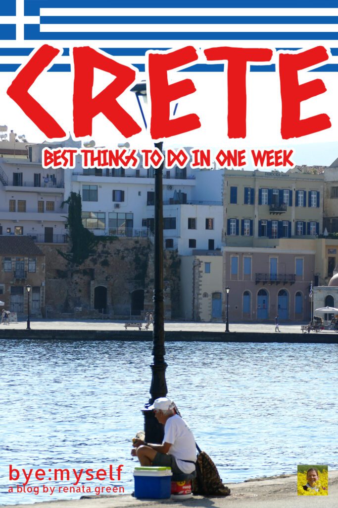 Picturesque villages, exceptional beaches, rugged mountains, and enchanting gorges - in my guide, I'm sharing with you the best things to do and the nicest places to see during one week in Crete. #crete #greece #greekisland #island #europe #beaches #hikes #history #byemyself
