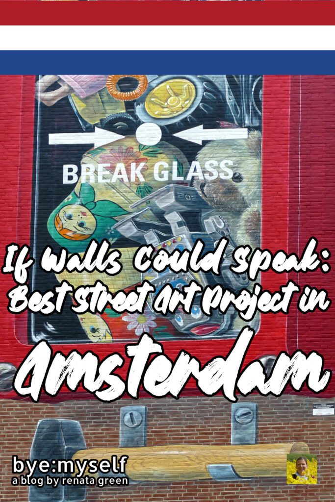 Amsterdam is famous for some of Europe's most vibrant urban art. Some of the best pieces were created during the street art project If Walls Could Speak in the otherwise uneventful Eastside of Amsterdam. #amsterdam #citybreak #thenetherlands #holland #graffiti #streetart #urbanart #mural #murals #art #arttrip #byemyself