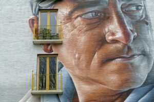 IF WALLS COULD SPEAK: The Best Street Art Project in Amsterdam - Better a good neighbor than a distant friend by Smug One.