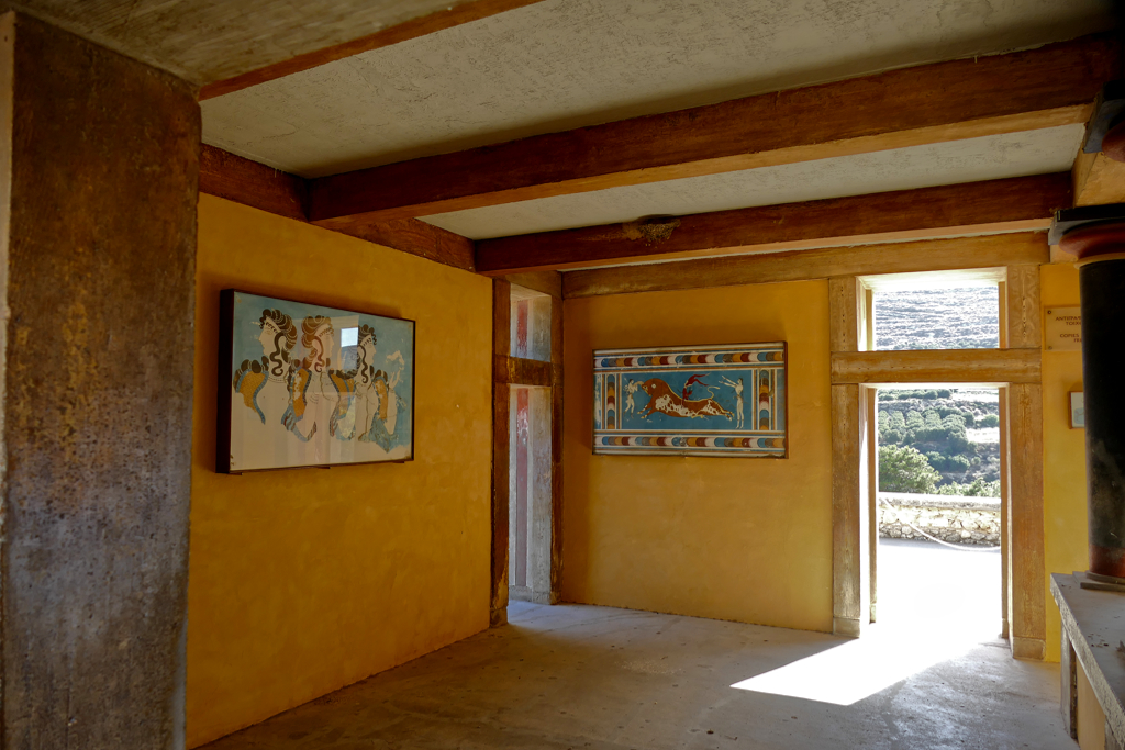 Archeological Site of Knossos in the vicinity of Heraklion