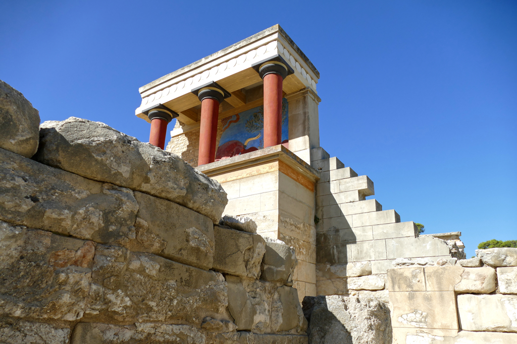 Archeological Site of Knosses in the vicinity of Heraklion