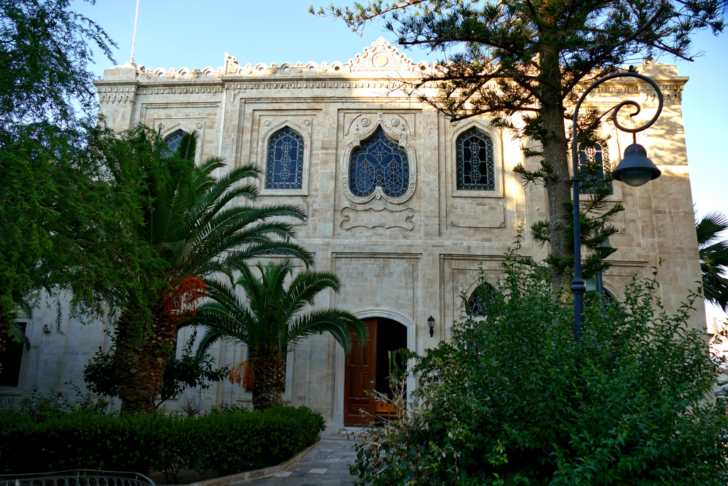 Backside of the St. Titus Church in Heraklion.