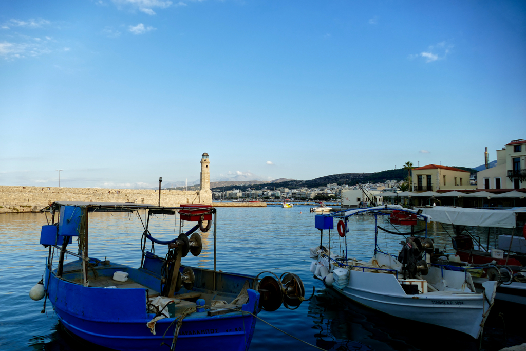 Venetian harbor of Rethymno