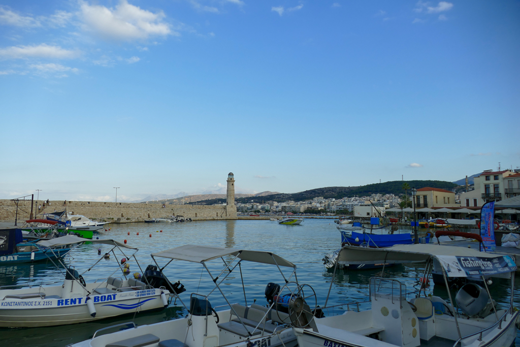 Venetian harbor of Rethymno