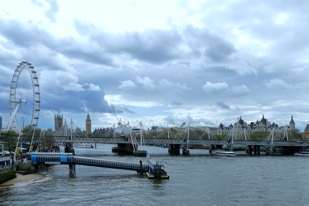 Panoramic View of the City of Westminster in London