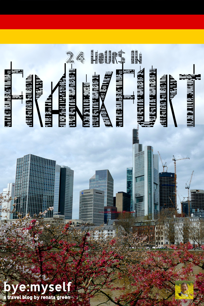 24 hours in Frankfurt is the perfect itinerary for a long layover in the city that's home to Germany's largest airport. #frankfurt #germany #layover #stopover #24hours #daytrip #weekendtrip #byemyself