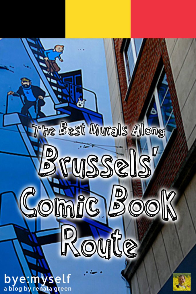 In the wonderful urban art project Brussels' Comic Book Route, Belgium's capital unites the best of its iconic arts: comic books and murals. #brussels #belgium #europe #citybreak #graffiti #streetart #urbanart #mural #murals #art #arttrip #byemyself