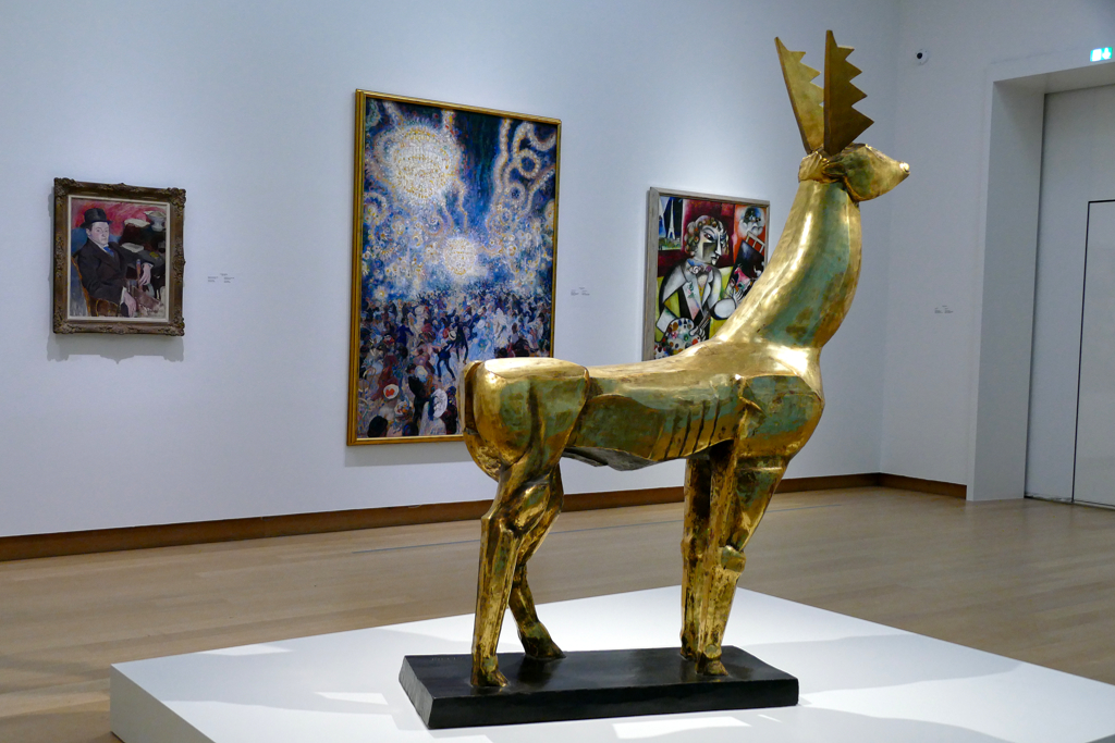 Ossip Zadkine: The Deer at the Stedelijk Museum in Amsterdam