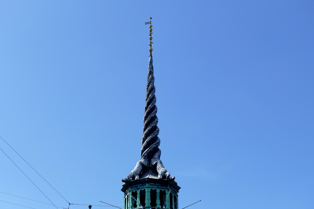 Børsen tower in Copenhagen