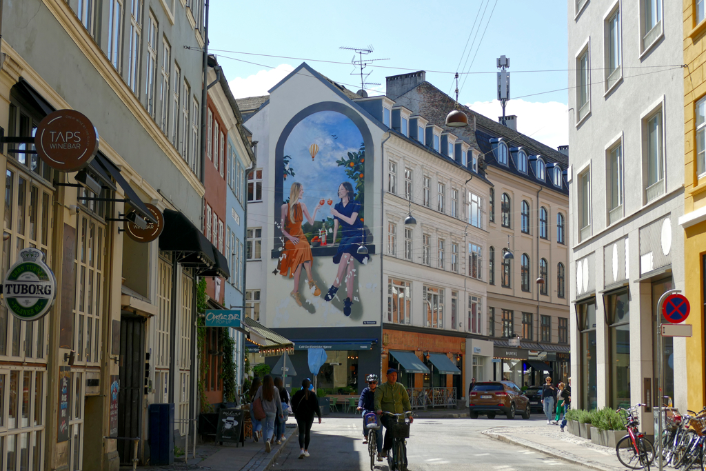 Mural on Store Regnegade.