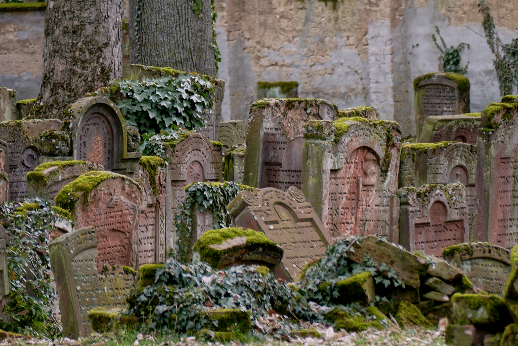 The old Jewish cemetery Battonnstrasse. Weekend Frankfurt 25 best things
