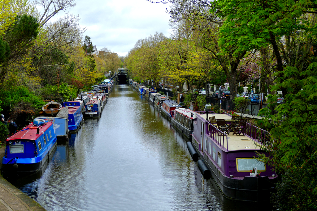 House Boats on Regent's Canal.