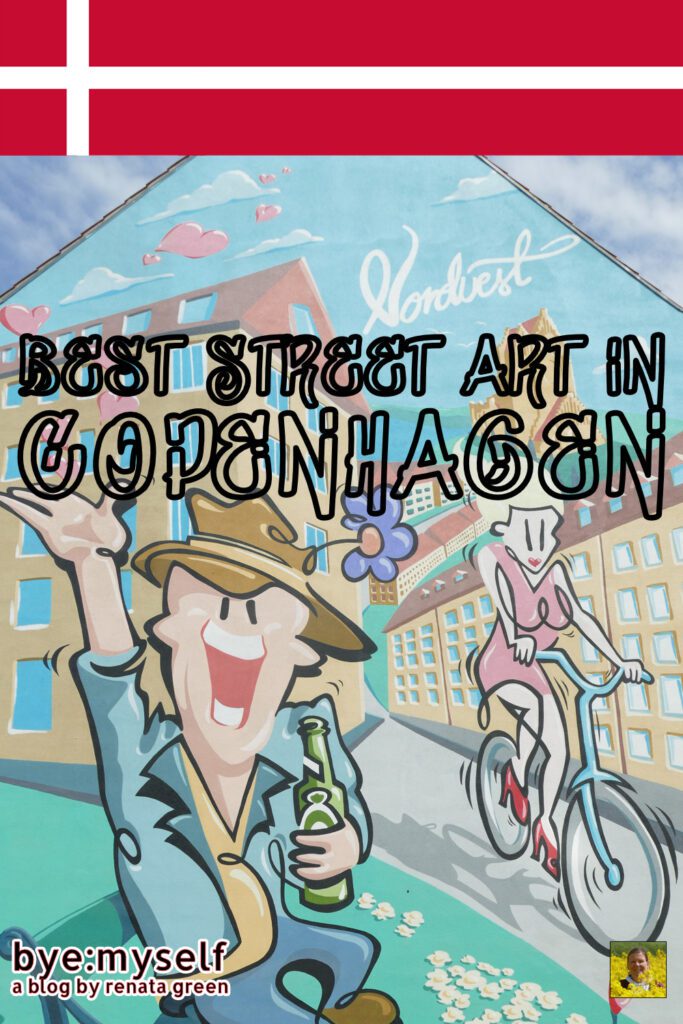 Some of the best street art in Copenhagen can be found in the city's least touristy residential area of Nordvest. #streetart #urbanart #graffiti #mural #murals #art #arttrip #copenhagen #scandinavia #denmark #byemyself