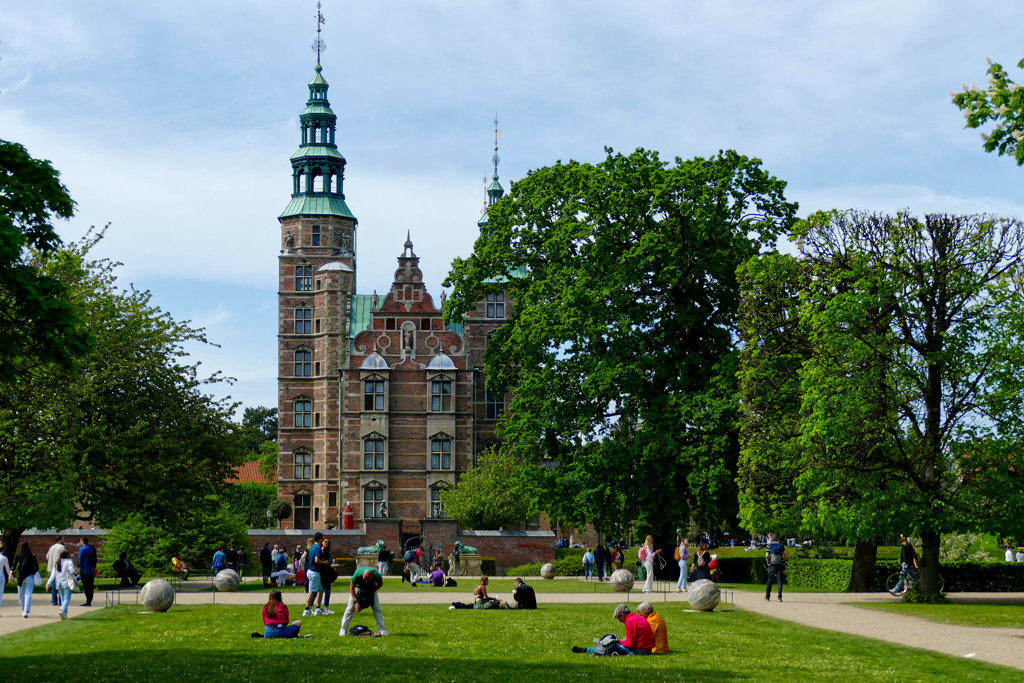Rosenborg Castle visited during 24 hours in Copenhagen