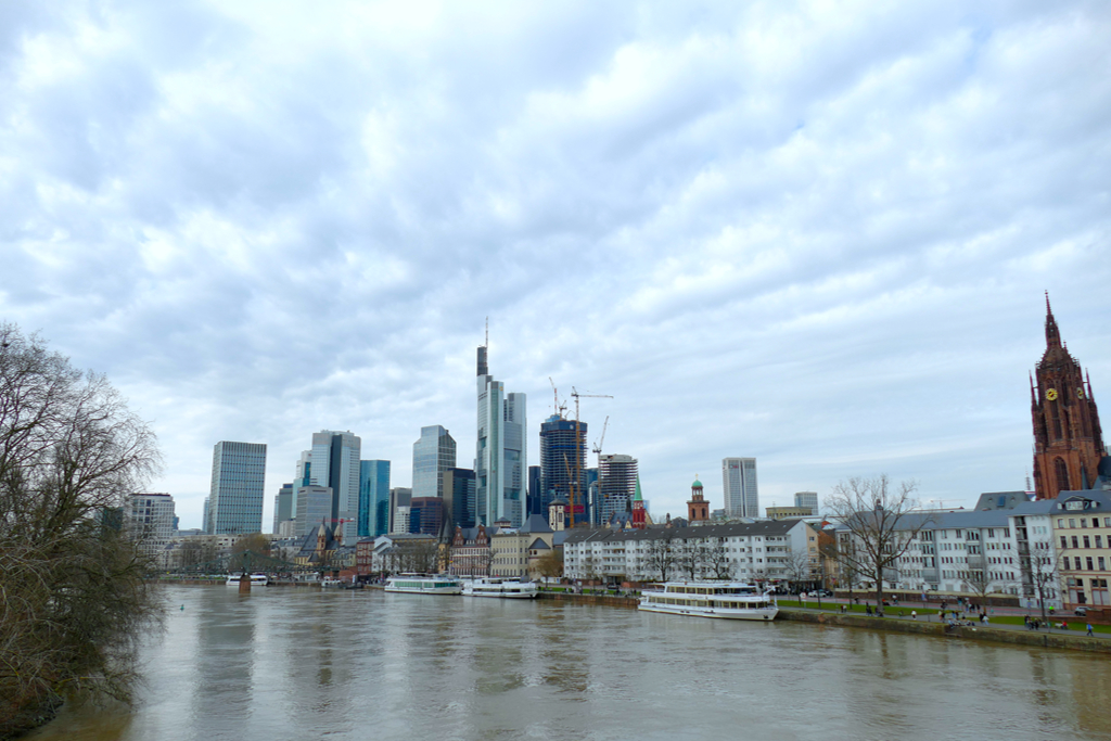 Frankfurt on the river Main