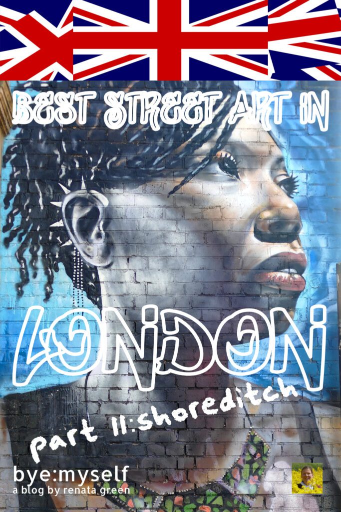 Urban art has been a crucial part of London forever. In neighborhoods like Camden or Shoreditch, there's barely a street you can walk down without spotting some amazing murals. In this post, I'm introducing the best street art in the Shoreditch area. #streetart #urbanart #mural #graffiti #shoreditch #london #england #greatbritain #unitedkingdom #byemyself