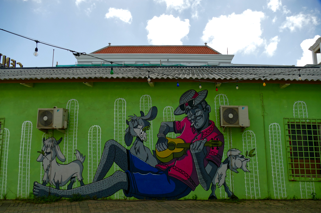 Mural by Dodici - Street Food And Urban Art Tour Bonaire