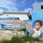 Child by Garrick Marchena. Best Street Art in Curacao.