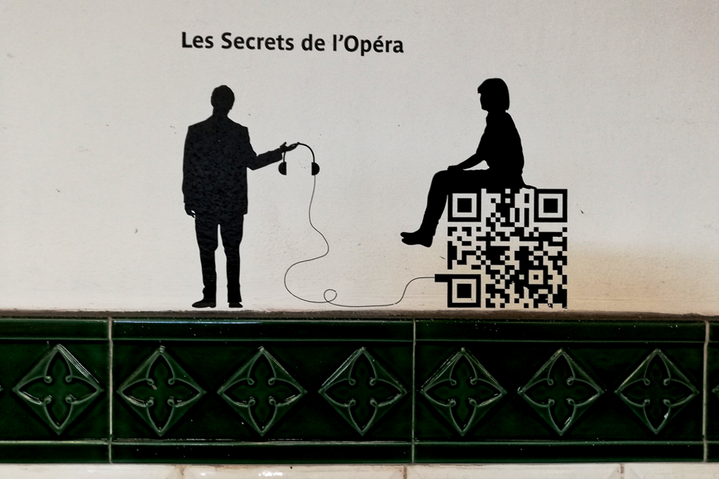 Art project Les Secrets de l'Opéra.