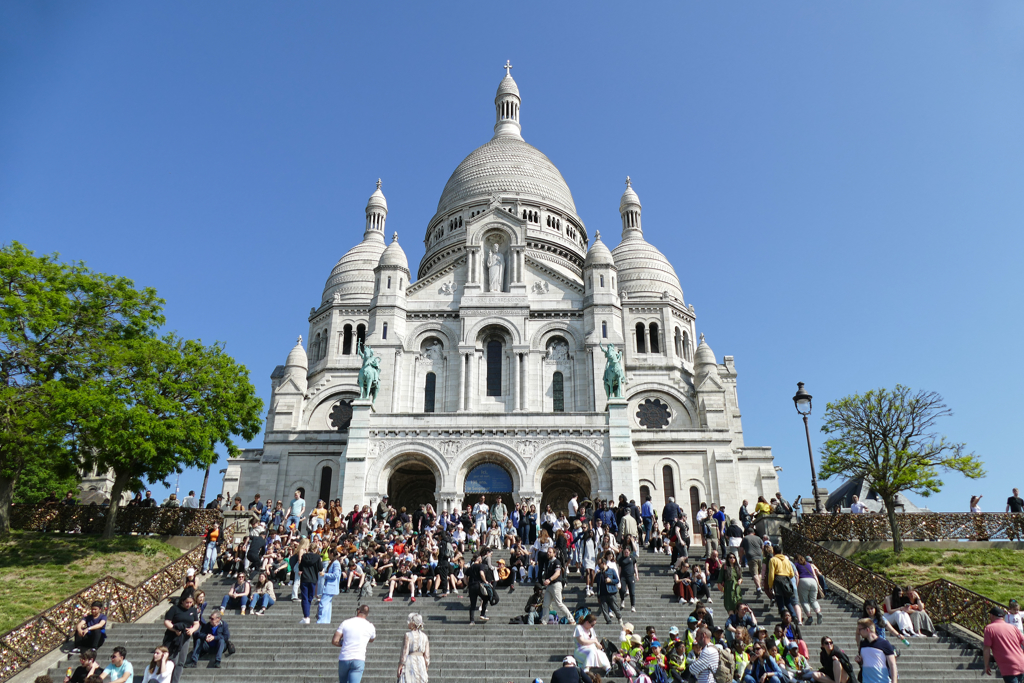 Basilique du Sacré Cœur in Paris.