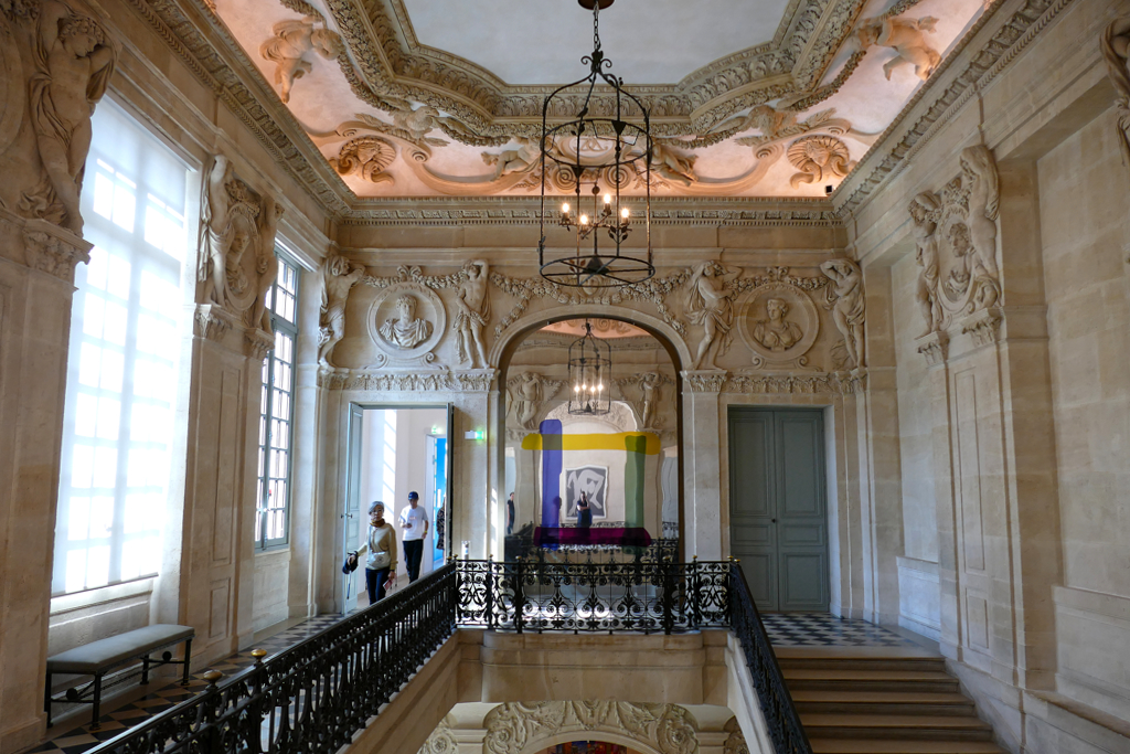 Inside the Hôtel Salé.