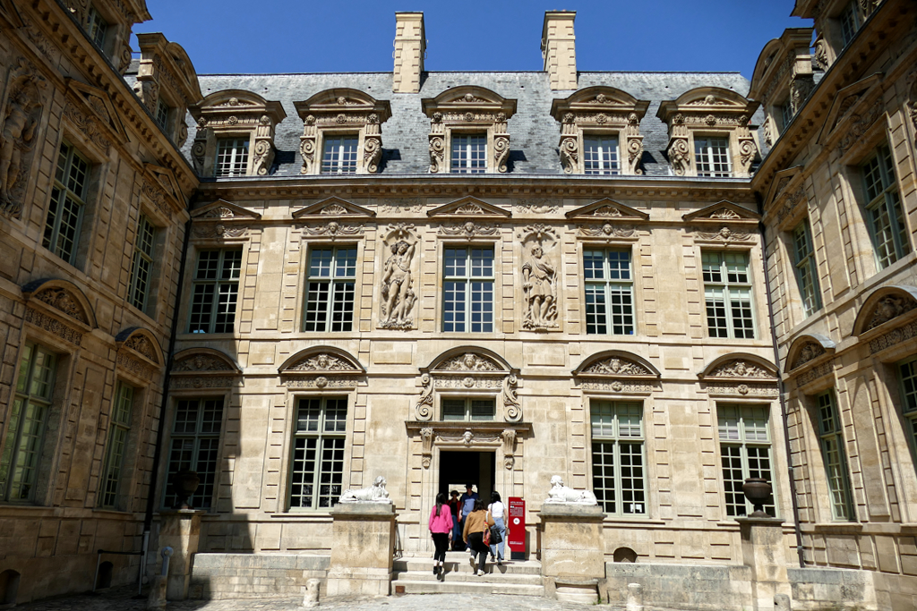 Hôtel de Sully, one of the 10 Most Beautiful Palaces in the Marais Neighborhood of Paris