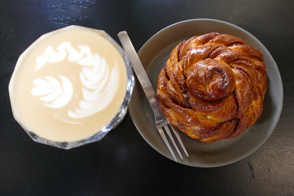 Breakfast in the Marais district of Paris.