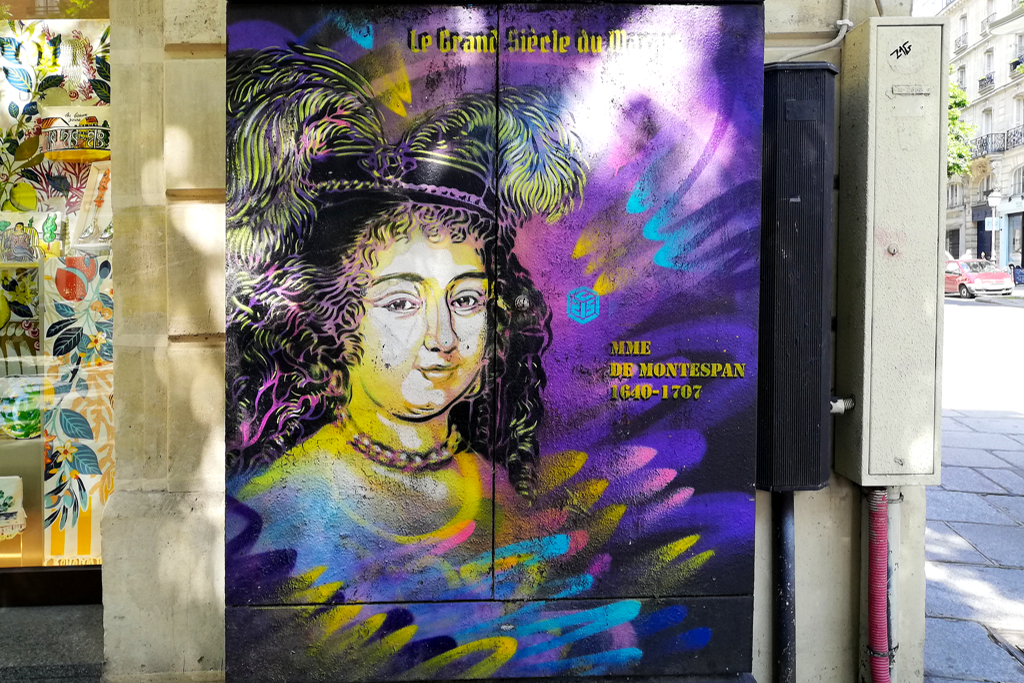 Portrait of Marquise of Montespan by C215