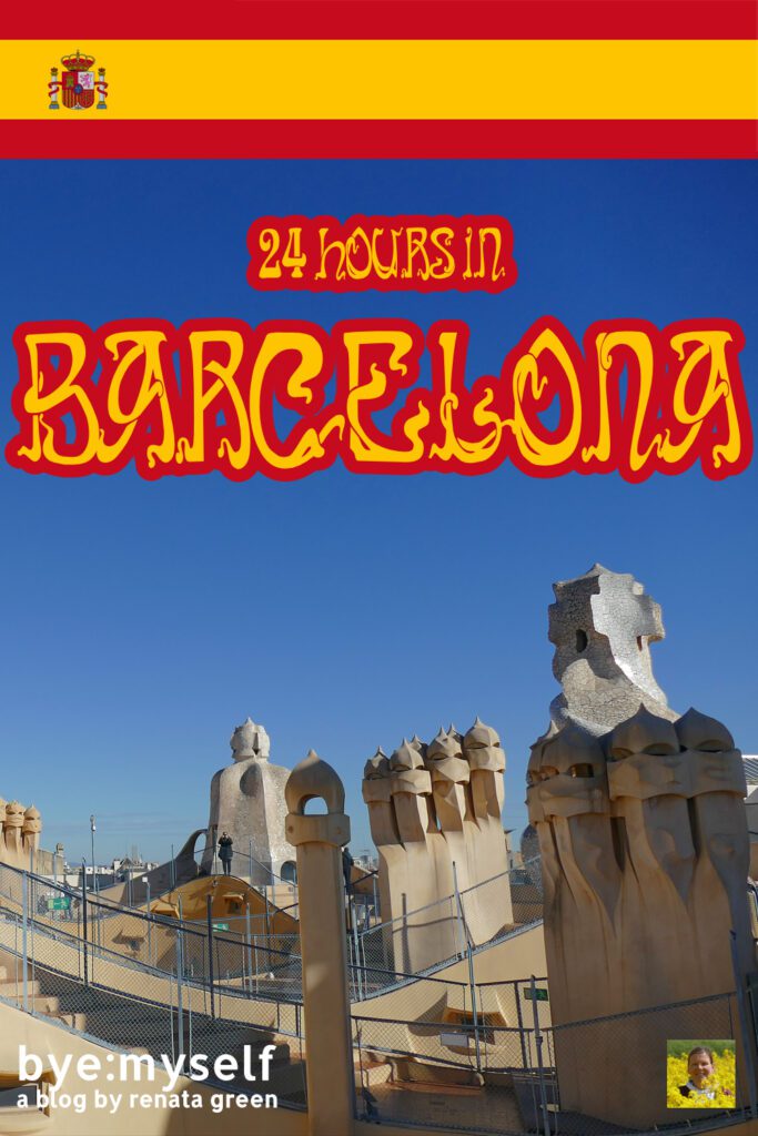Obviously, Barcelona deserves much more of your precious time than just 24 hours. But sometimes, we just have that short layover and we want to make the most of it. Good thinking! Therefore, here comes my guide that will help you to enjoy each and every minute in Catalonia's exciting capital. #barcelona #catalonia #spain #citybreak #layover #stopover #byemyself