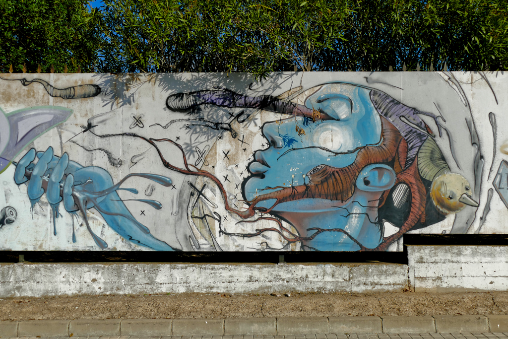 Street Art in the district of San Pablo in Seville