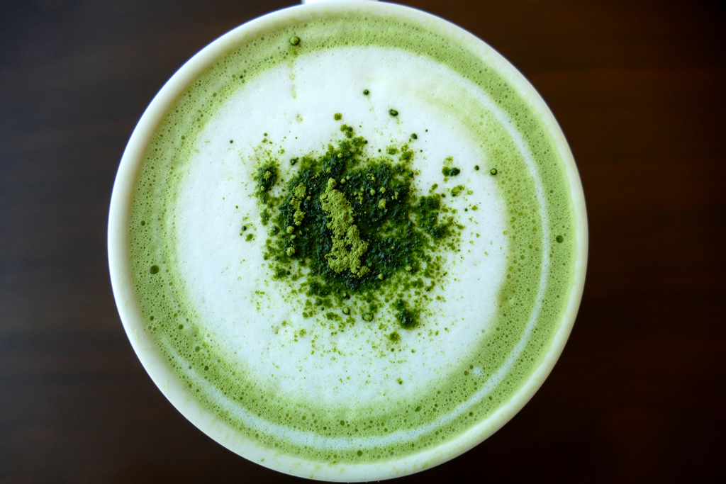Green tea latte