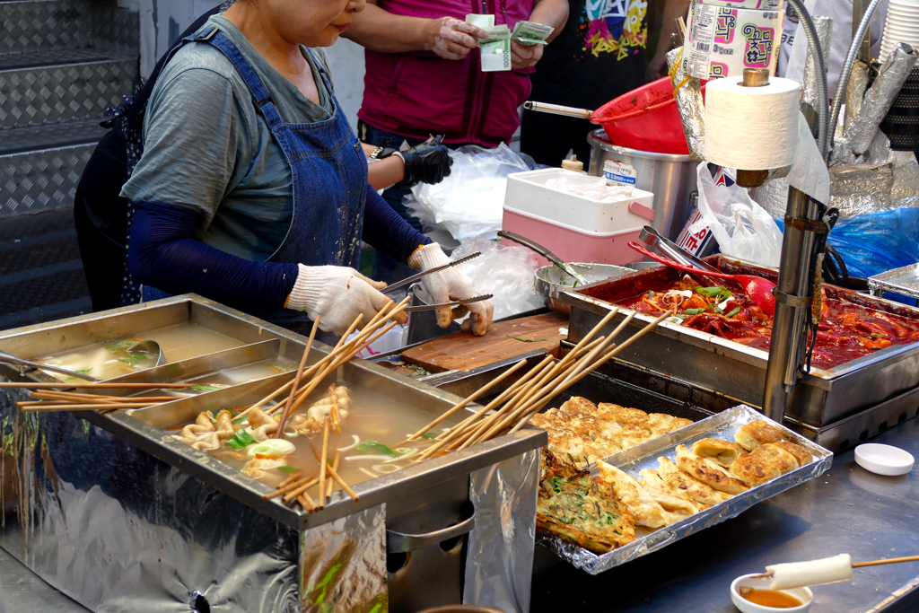 Food stall in Busan.