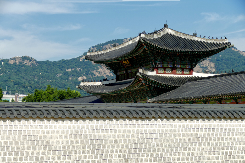 Gyeongbokgung Palace in Seoul.