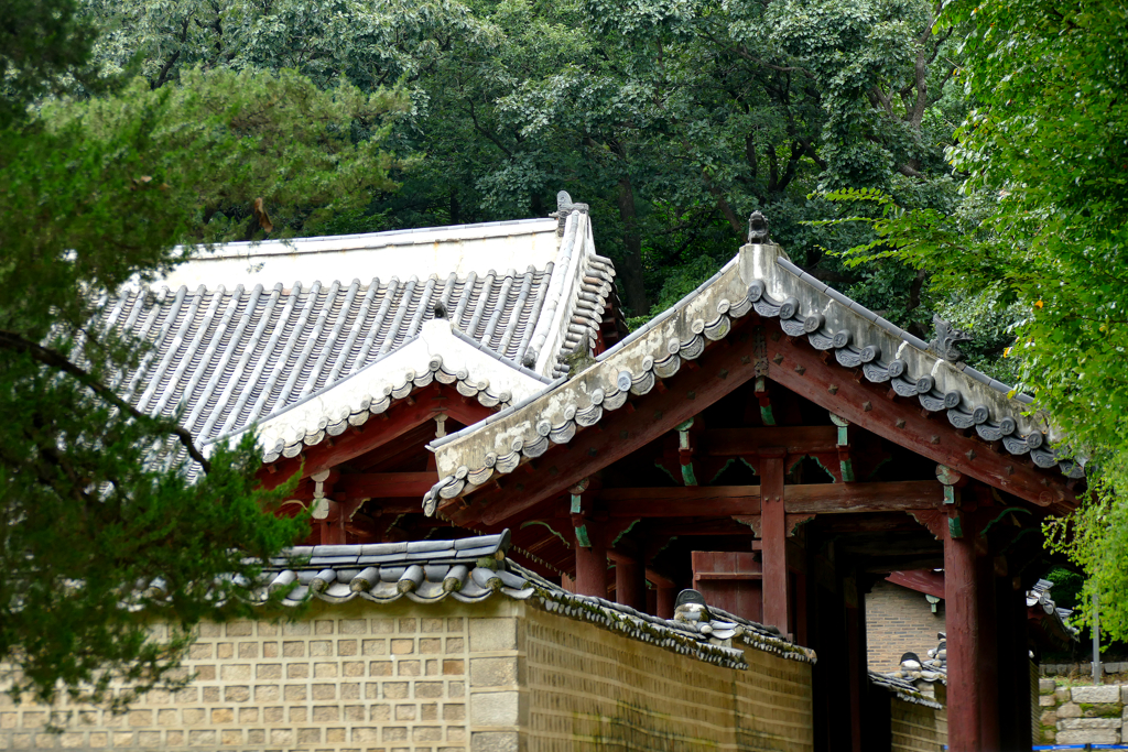 Jongmyo Shrine in Seoul.