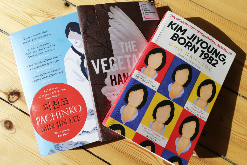 Selection of three Korean books
