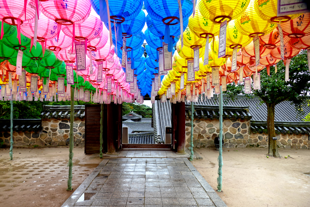 Bulguksa Tempel on the outskirts of Gyeongju.