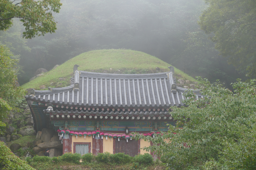 Seokguram Grotto on the outskirts of Gyeongju.