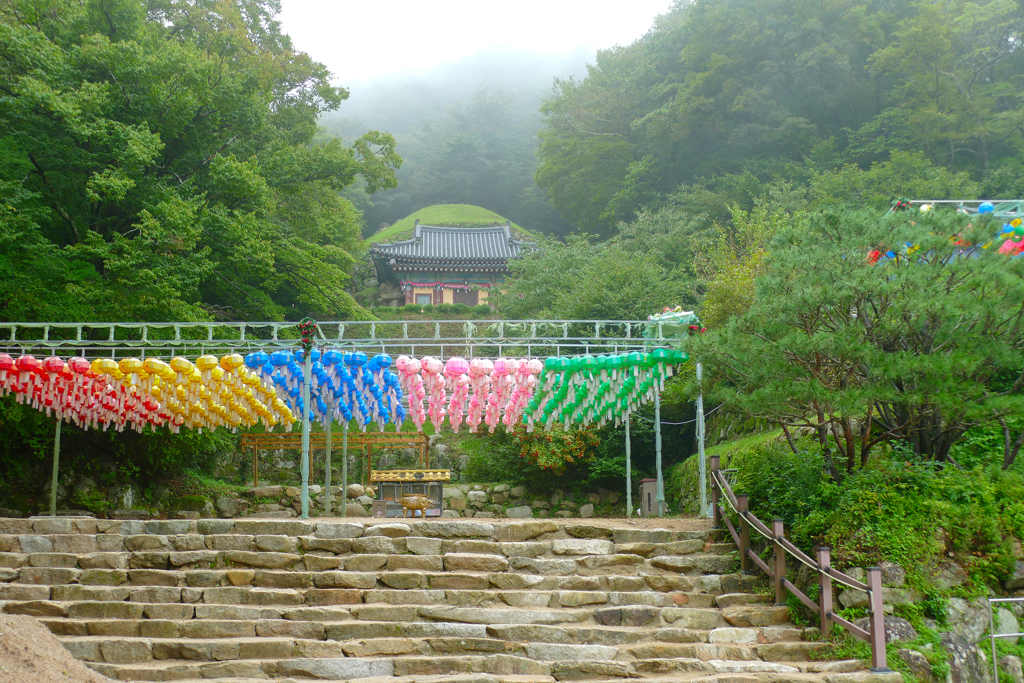 Seokguram Grotto on the outskirts of Gyeongju.