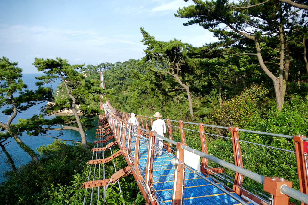 Suspension Bridge at the Daewangam Park