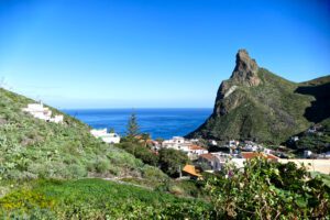View of Taganana, the other side of Tenerife