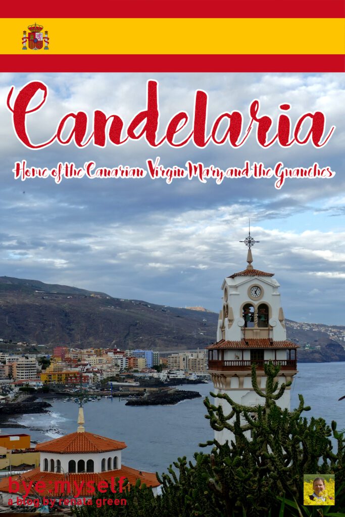 Candelaria is a town on the eastern coast of Tenerife and a place of adoration of the Canarian patron, the Virgin of Candelaria. But there's so much more to this charming town, and I'm introducing the must-sees in this post. #candelaria #tenerife #beaches #history #virginmary #patronsaint #canaryislands #spain #europe #daytrip #byemyself