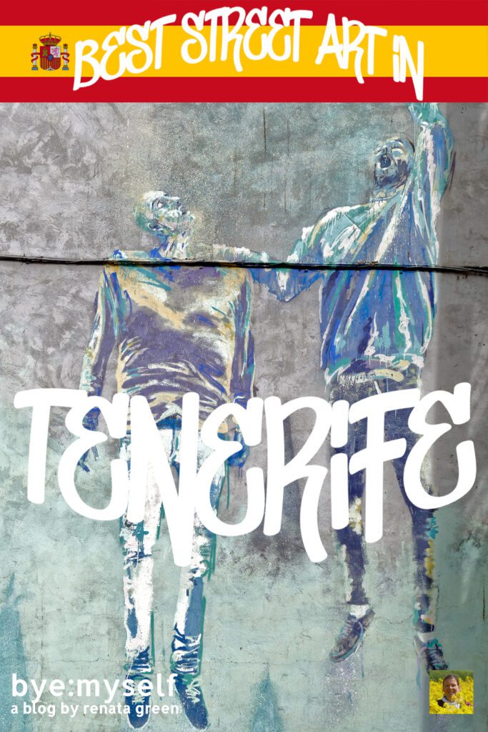 It's not just about beaches'n'volcanos: In this post, I'm introducing the best in street art the island of Tenerife has to offer. #streetart #urbanart #graffiti #murals #art #tenerife #canaryislands #canaries #lalaguna #santacruzdetenerife #santacruz #puertodelacruz #femalesolotravel #byemyself