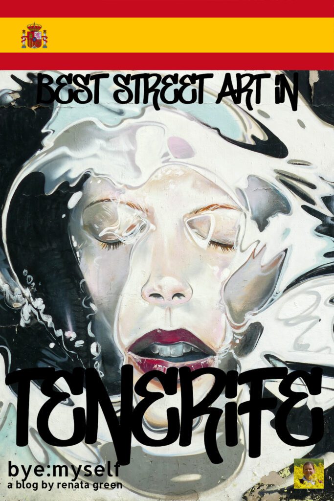 It's not just about beaches'n'volcanos: In this post, I'm introducing the best in street art the island of Tenerife has to offer. #streetart #urbanart #graffiti #murals #art #tenerife #canaryislands #canaries #lalaguna #santacruzdetenerife #santacruz #puertodelacruz #femalesolotravel #byemyself